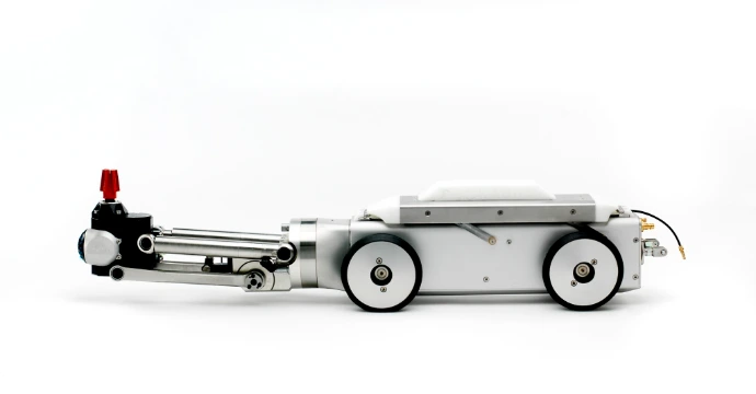 Kanalroboter für Fräsarbeiten