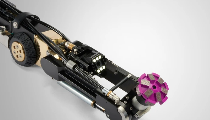 Fräsroboter für Kanalsanierung